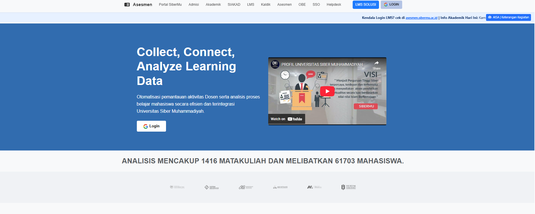 Update Baru Aplikasi Asesmen untuk Dosen dan Tutor, Khususnya Pembuatan Jadwal Tatap Maya